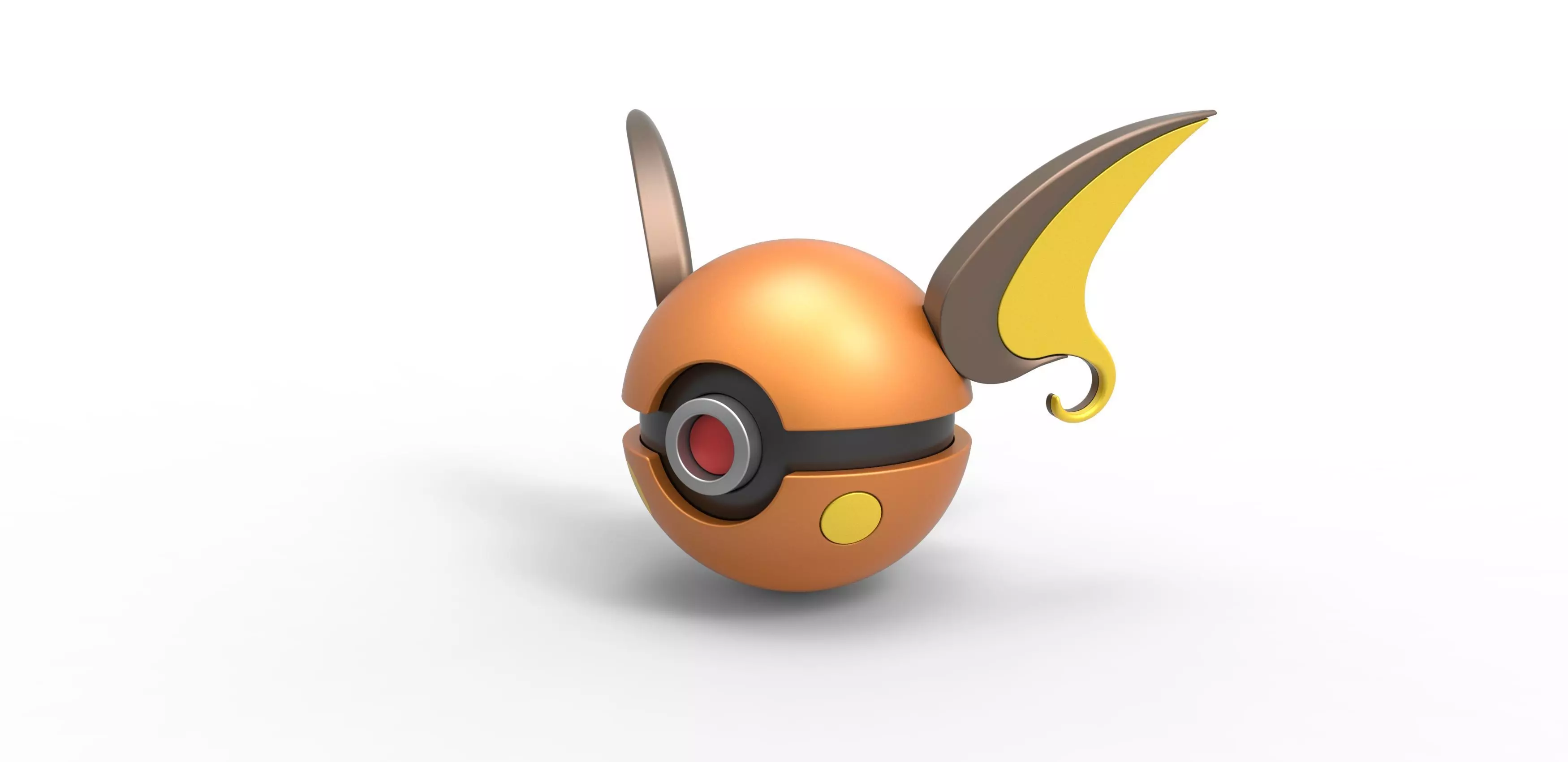 Raichu orb 3D print model_0