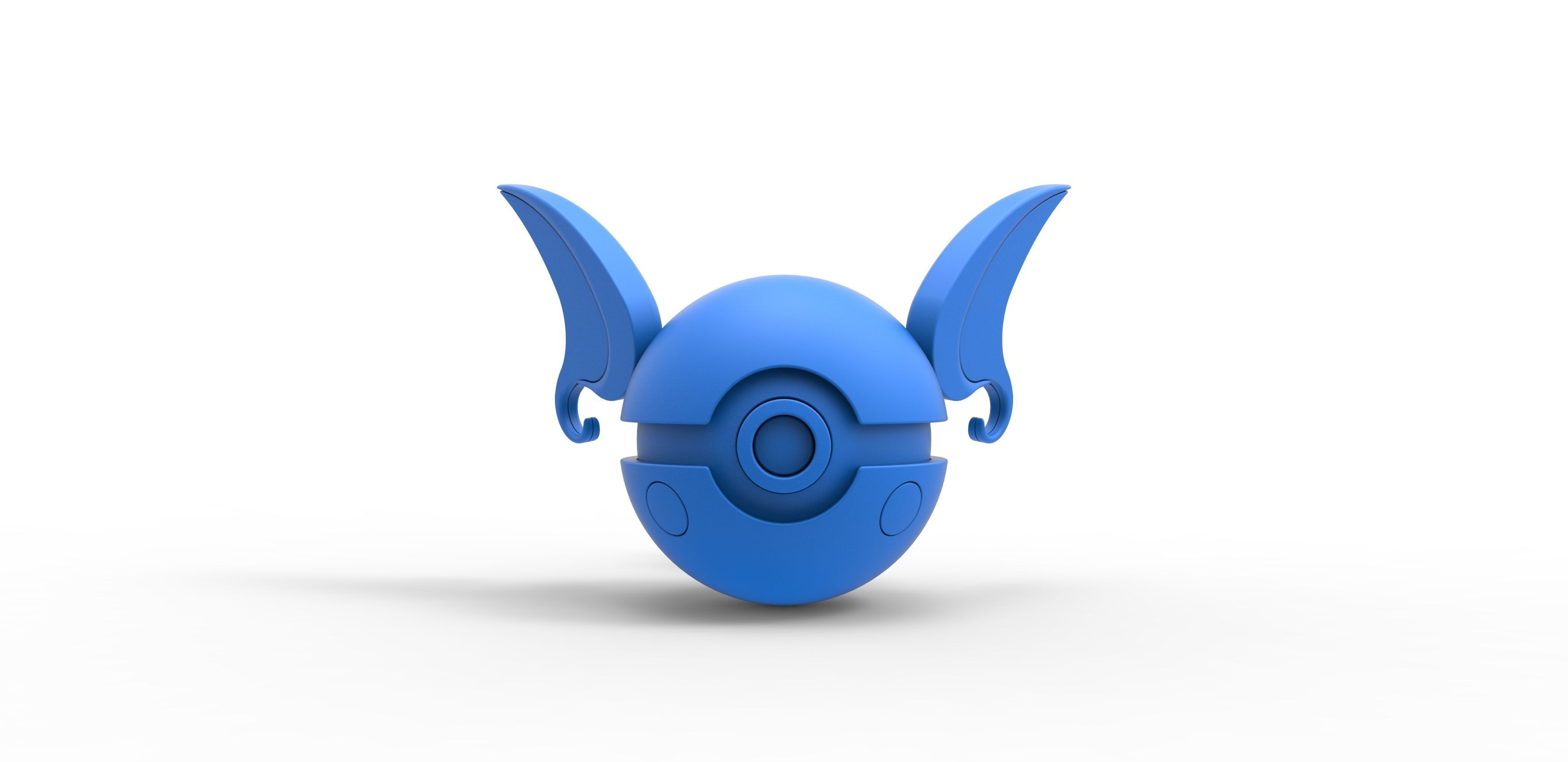 Raichu orb 3D print model_12