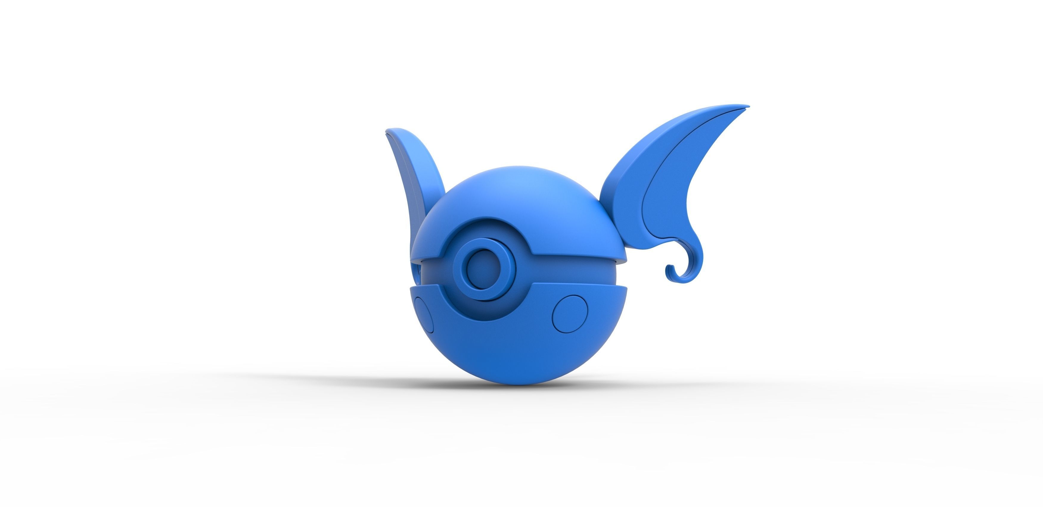 Raichu orb 3D print model_11