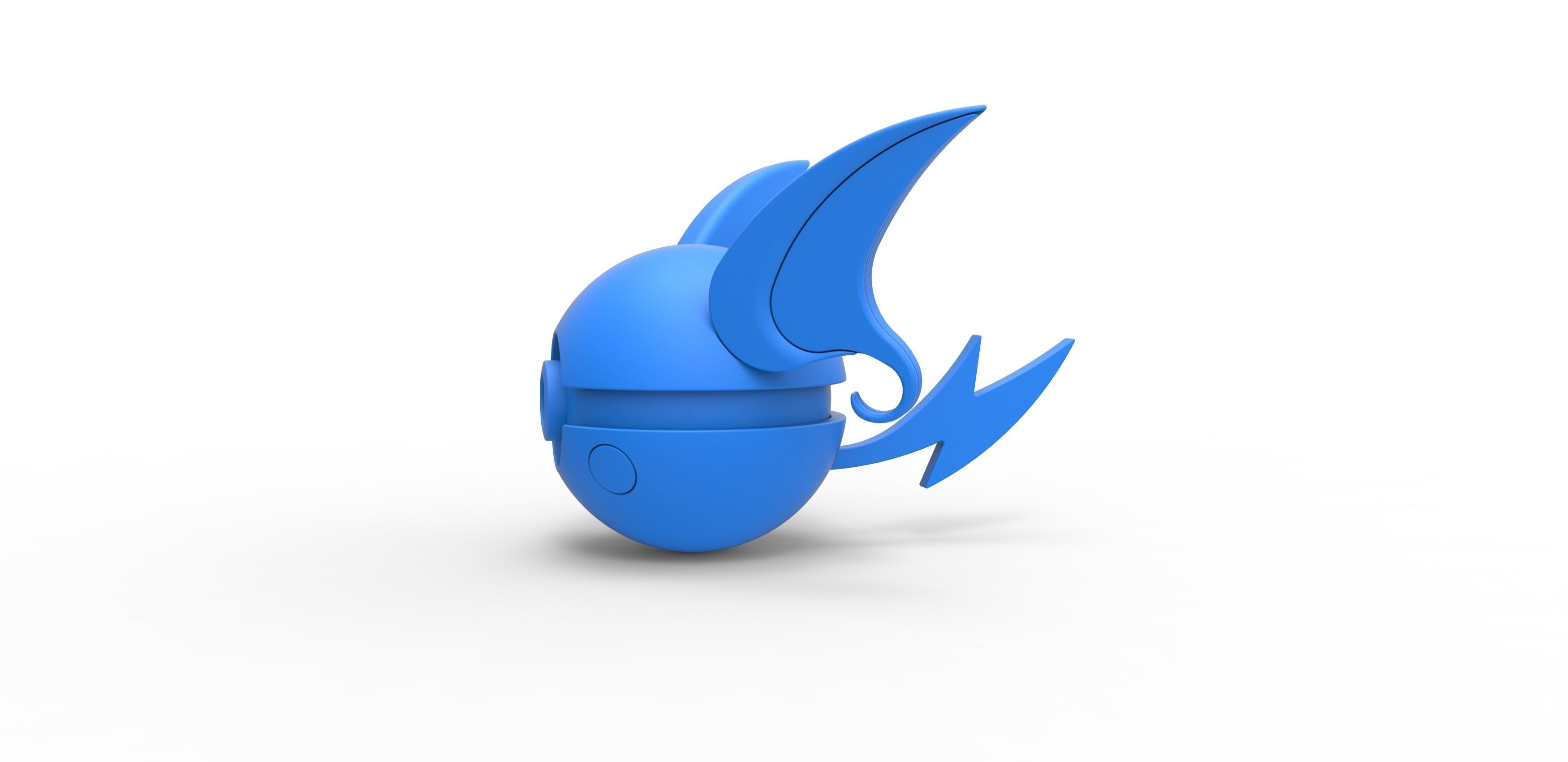 Raichu orb 3D print model_15