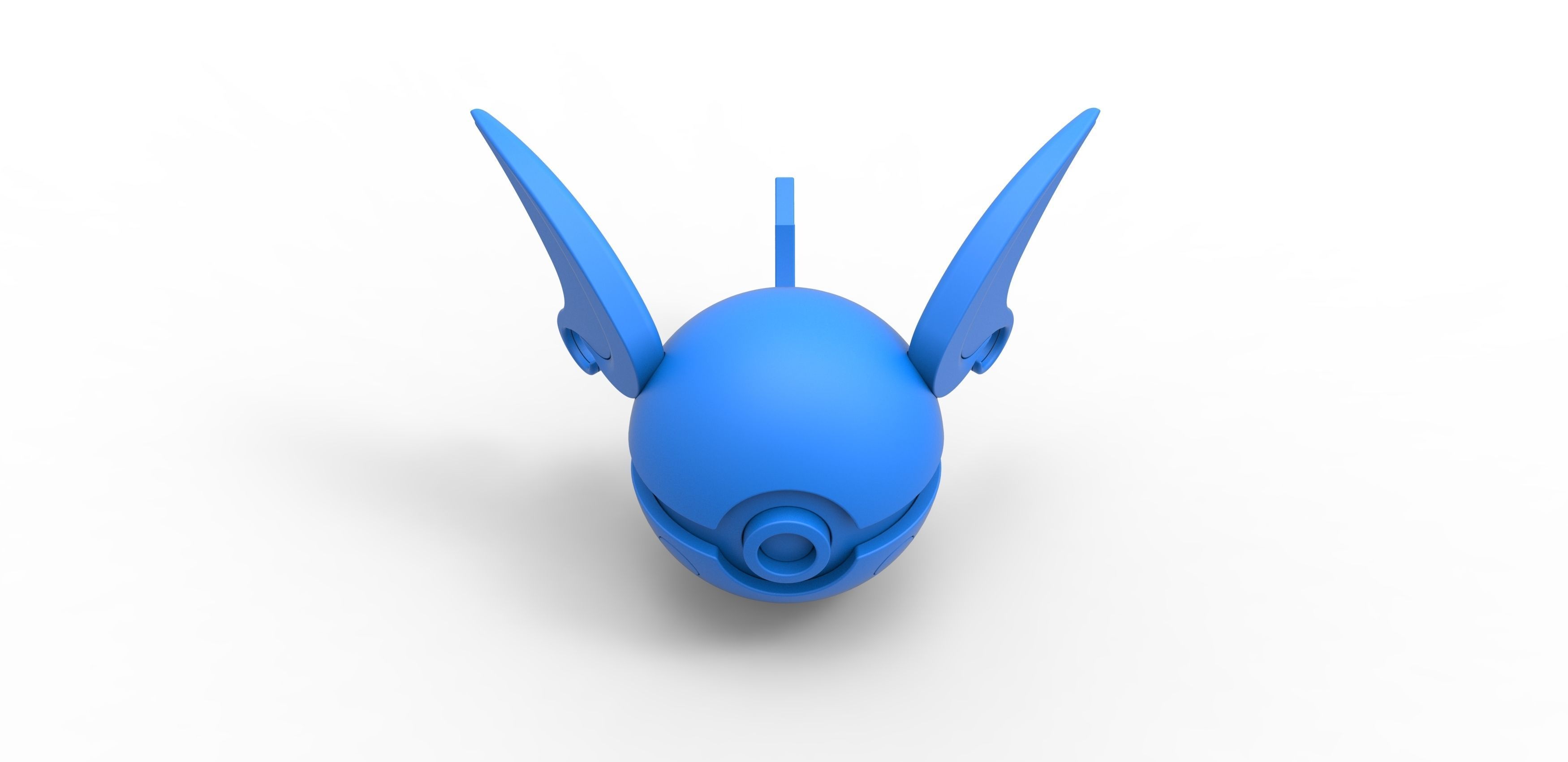 Raichu orb 3D print model_13
