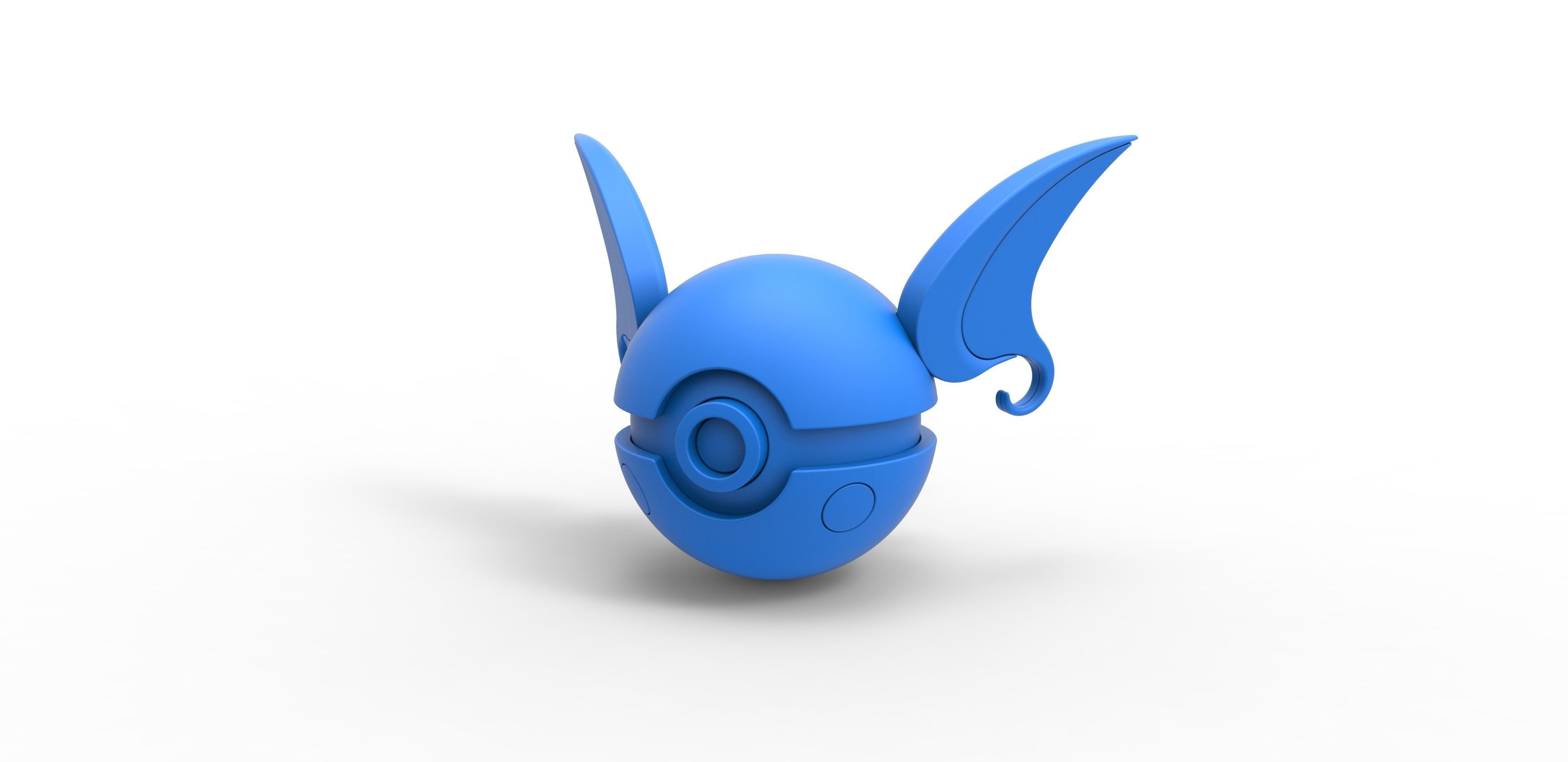 Raichu orb 3D print model_10
