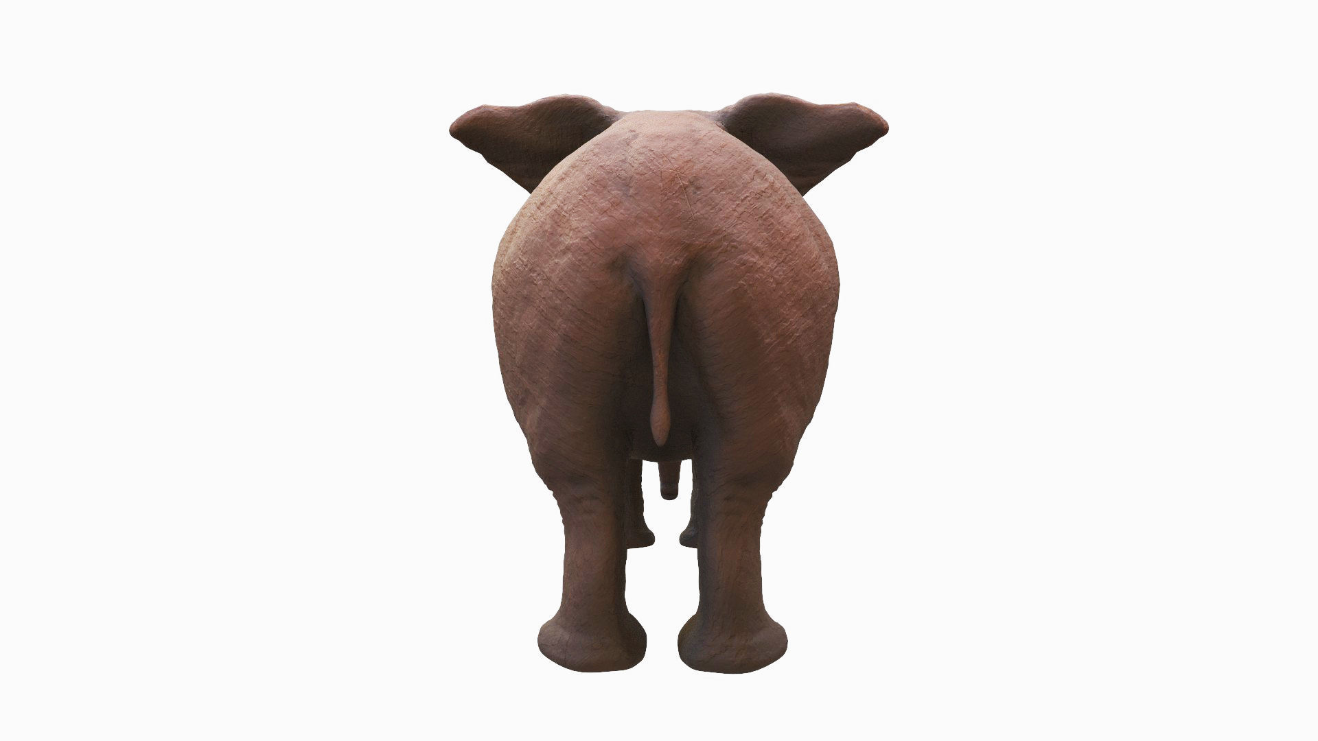 elephant mammoth creature 3d model 3D model_3