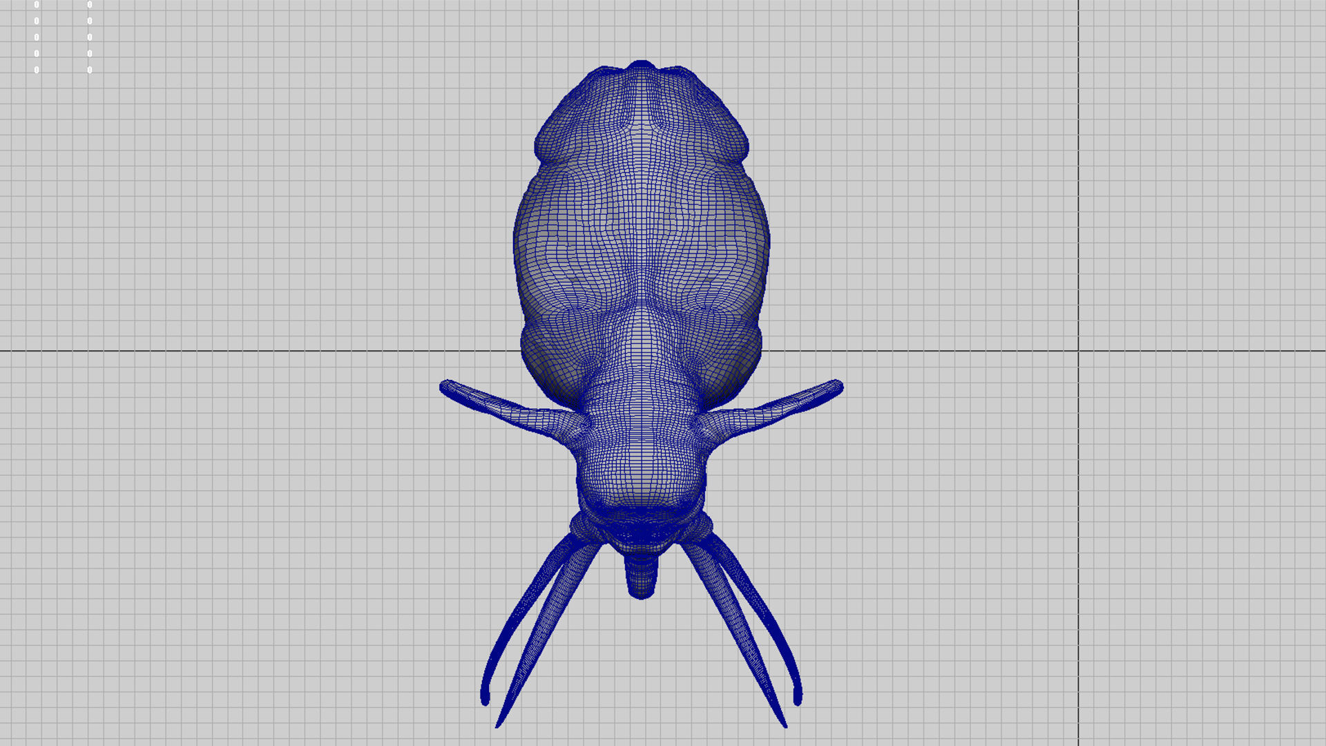 elephant mammoth creature 3d model 3D model_9