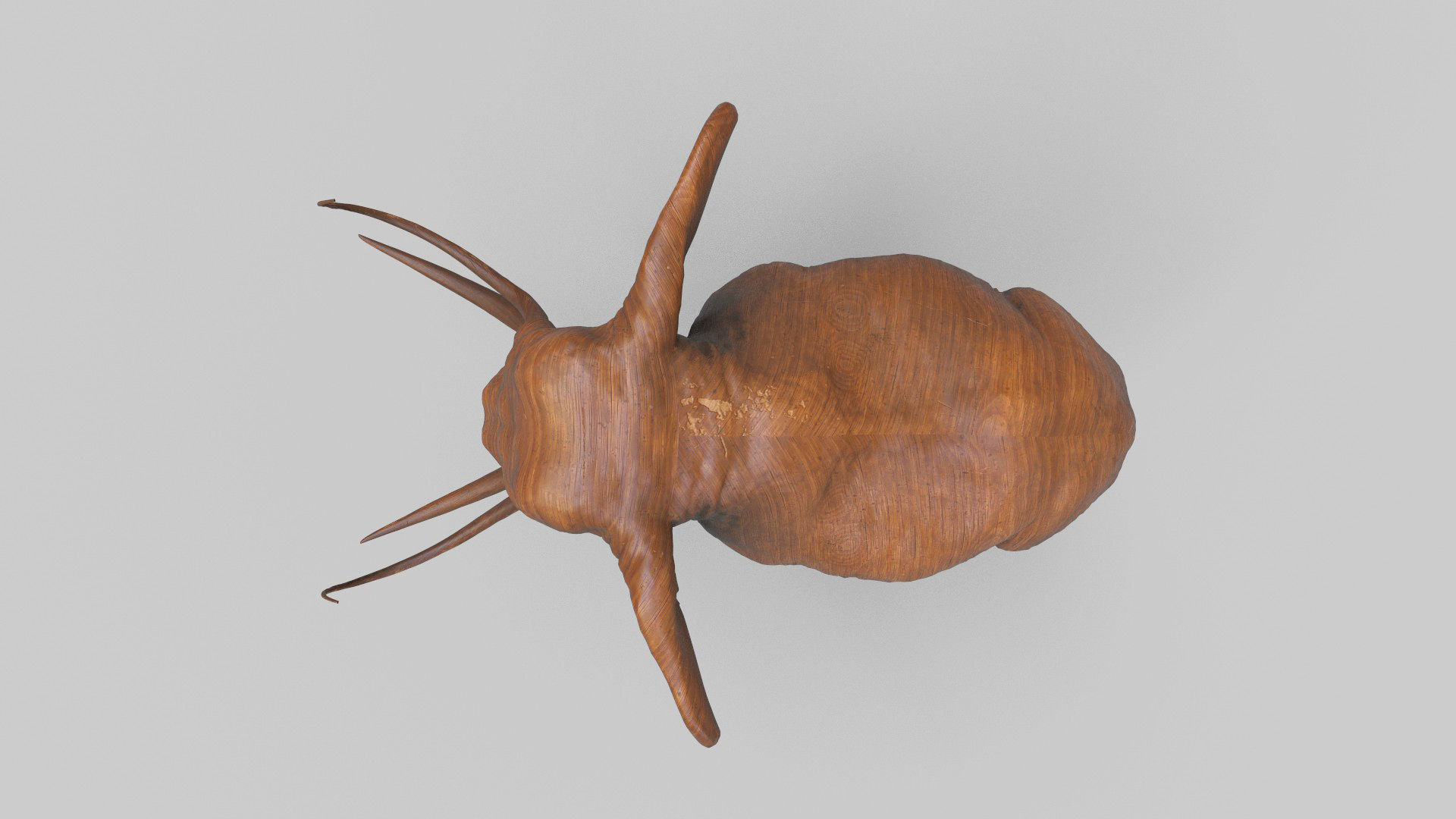 elephant mammoth creature  3D model_7