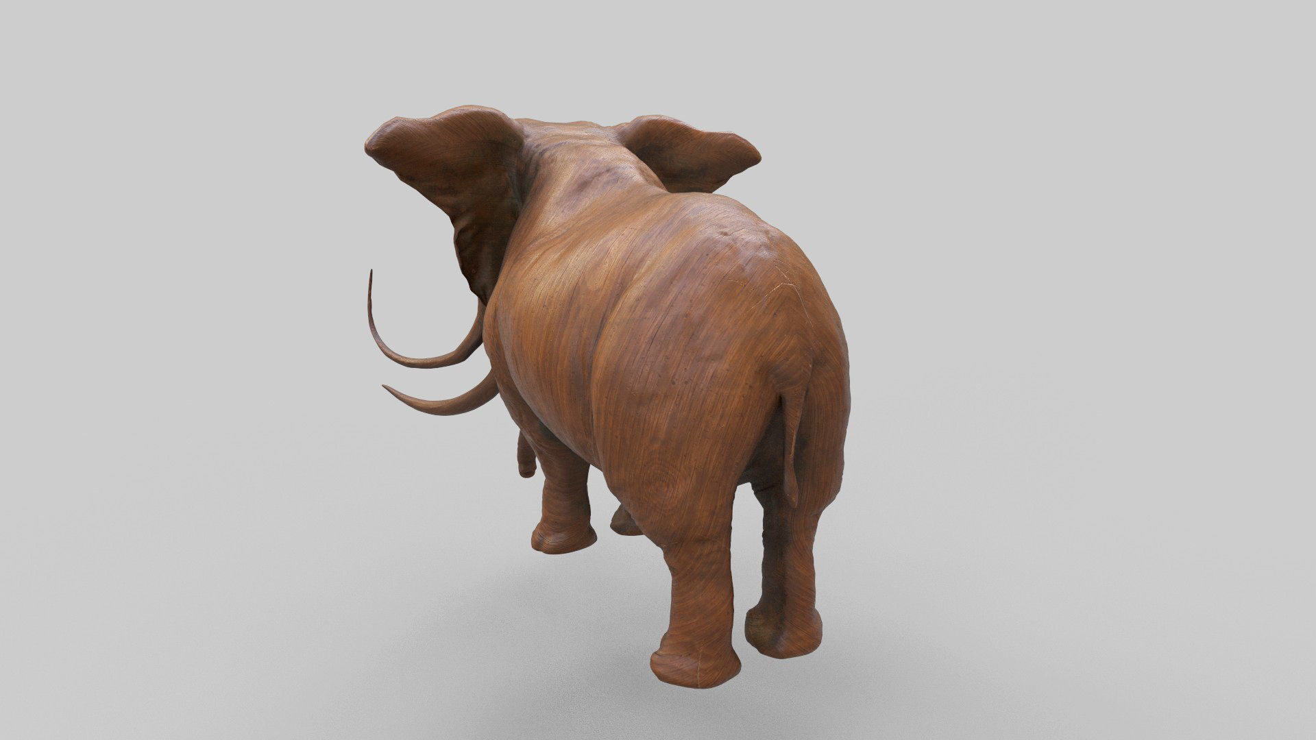 elephant mammoth creature  3D model_6