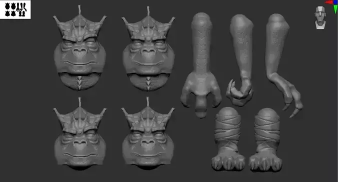 Star Wars Cid Bad Batch Kit for Black Series 3D print model