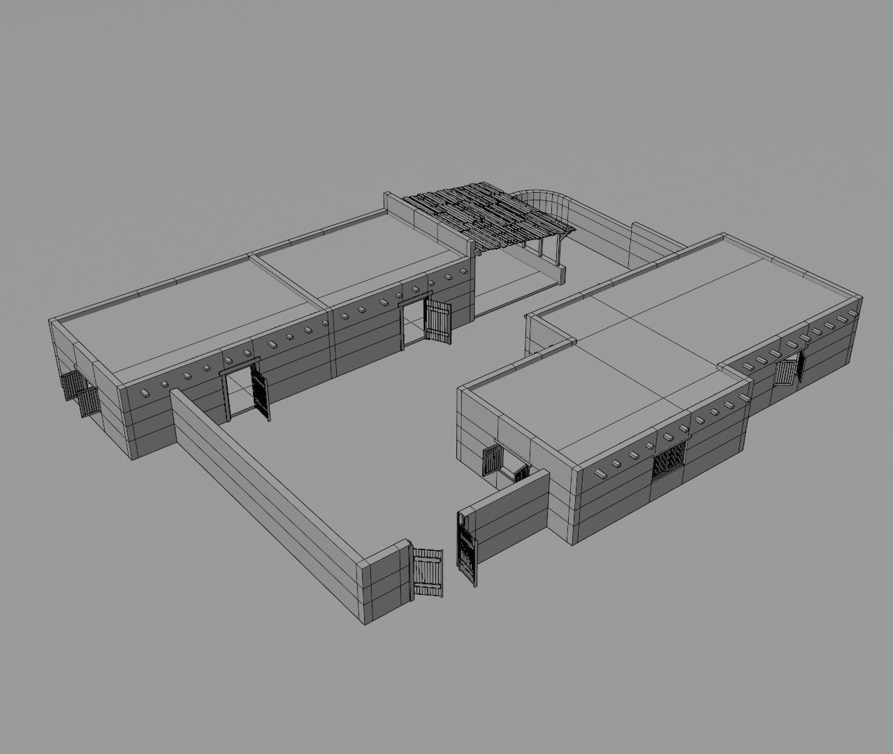 Ancient Desert House 7 3D model_9