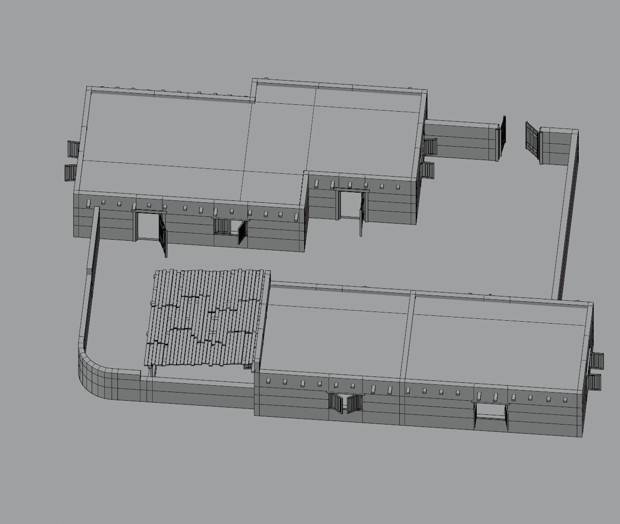 Ancient Desert House 7 3D model_13