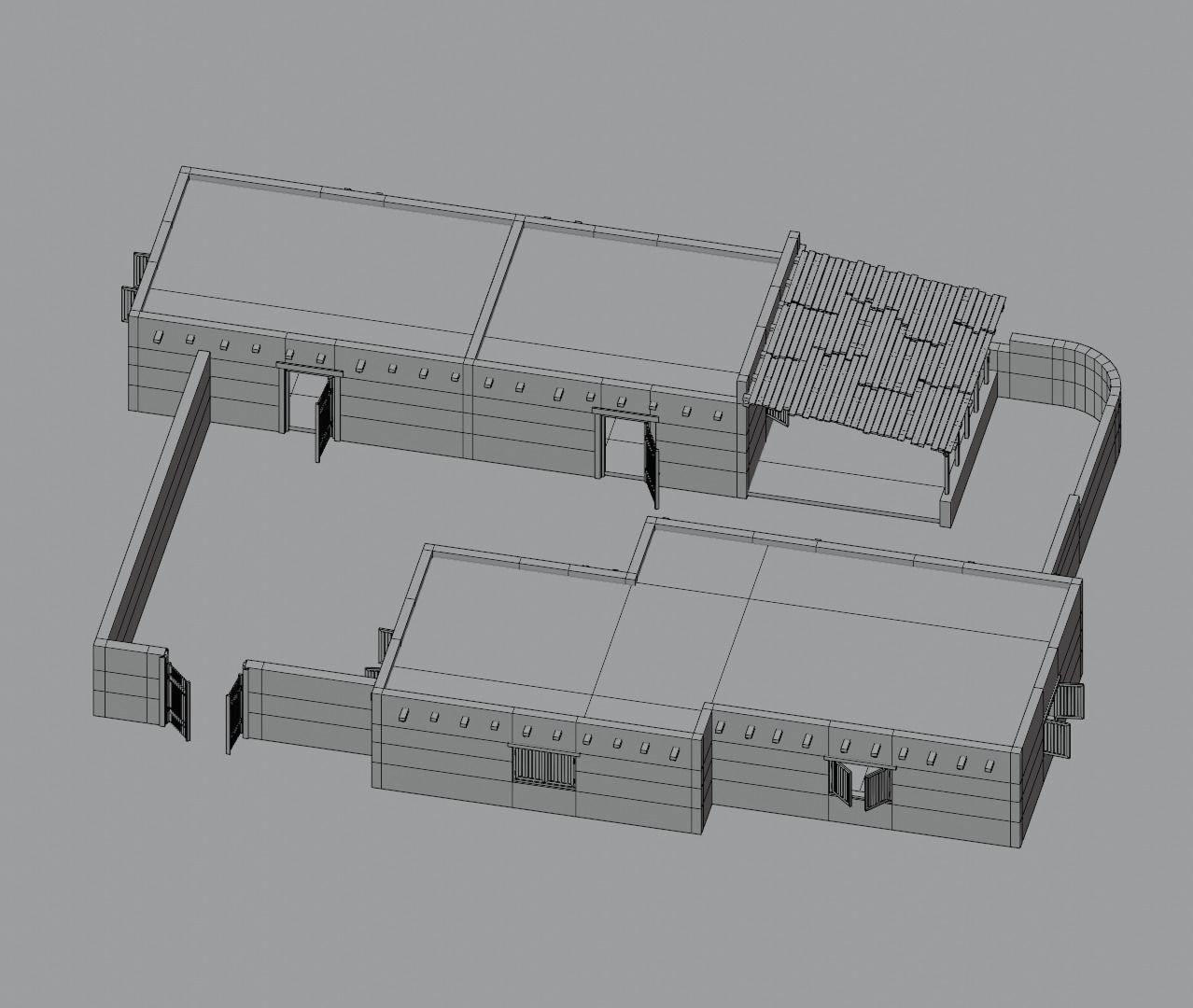 Ancient Desert House 7 3D model_12