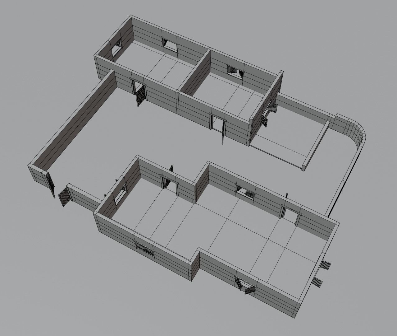 Ancient Desert House 7 3D model_11