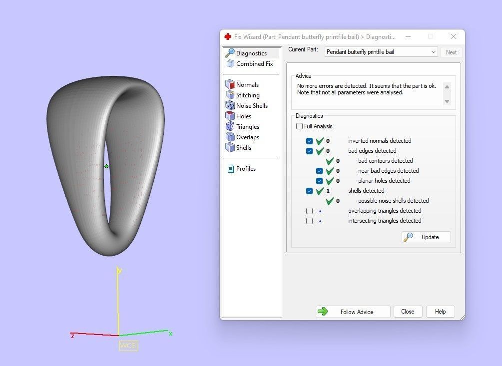 Pendant 16 Butterfly 3D print model_14