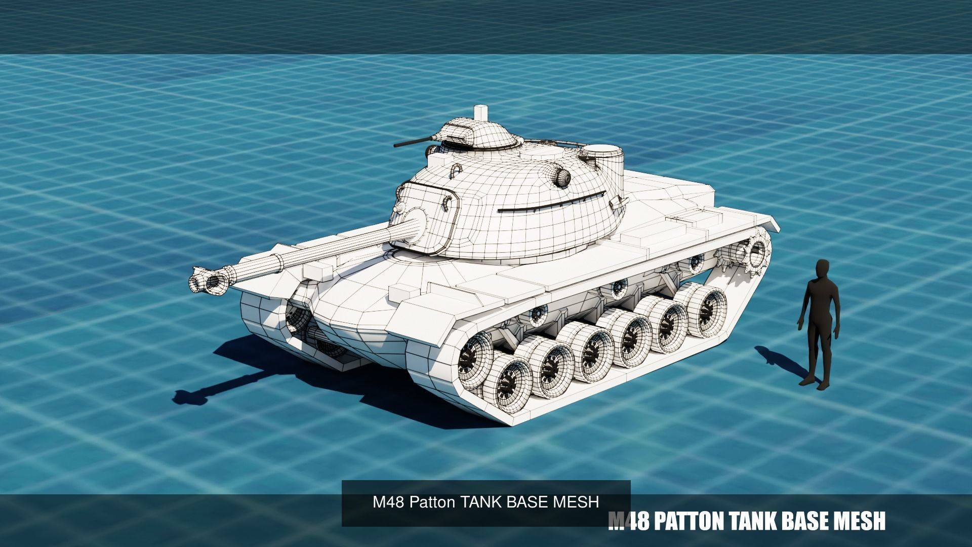 20 TANKS BASE MESHES VOL 2 3D Model Collection_2