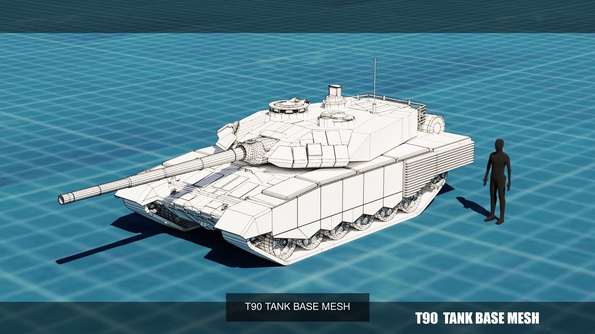 20 TANKS BASE MESHES VOL 2 3D Model Collection_16