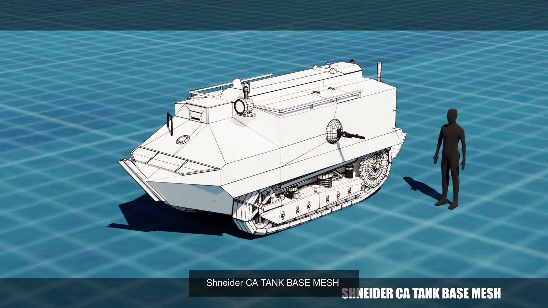 20 TANKS BASE MESHES VOL 2 3D Model Collection_11