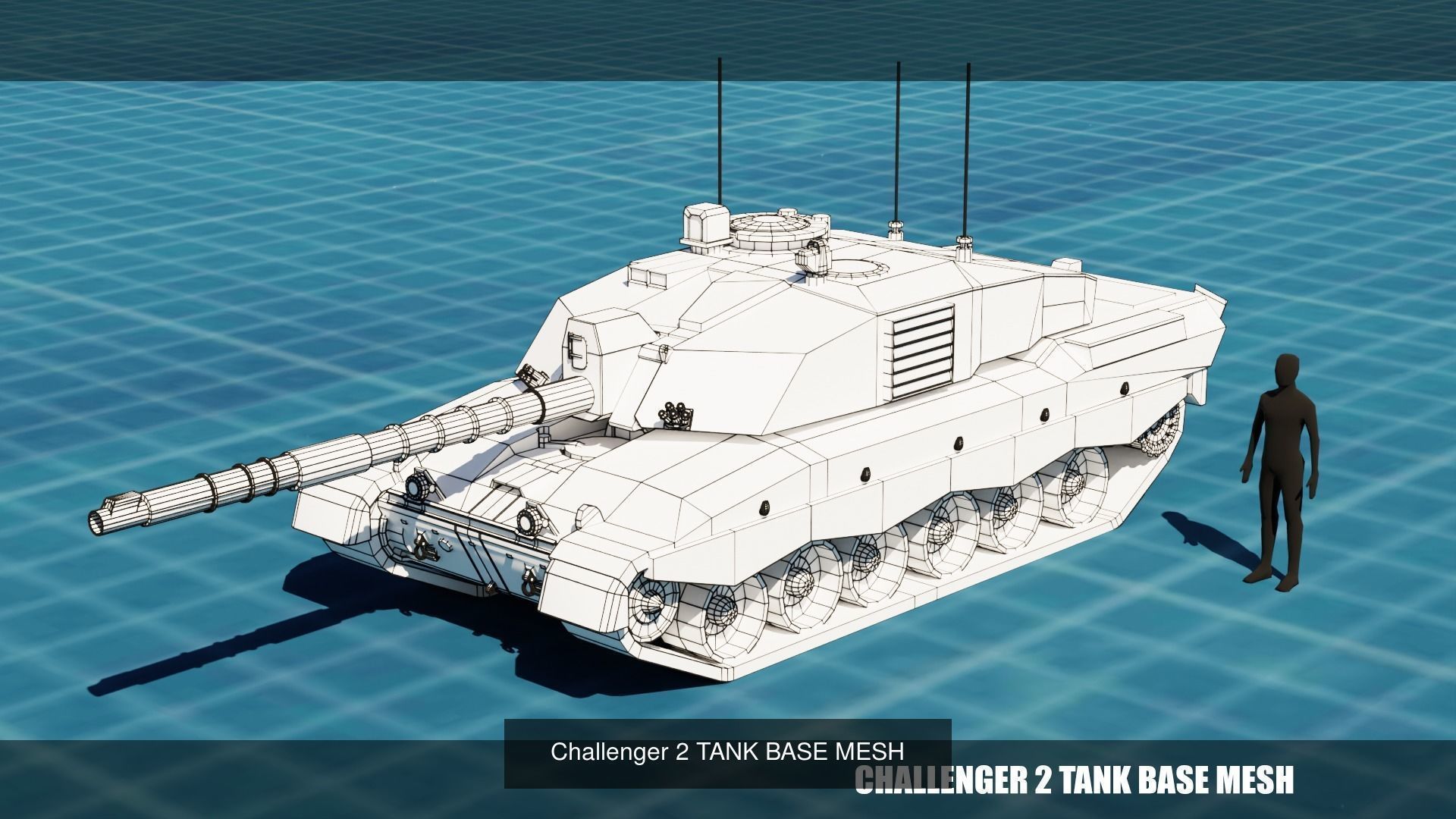20 TANKS BASE MESHES VOL 2 3D Model Collection_15