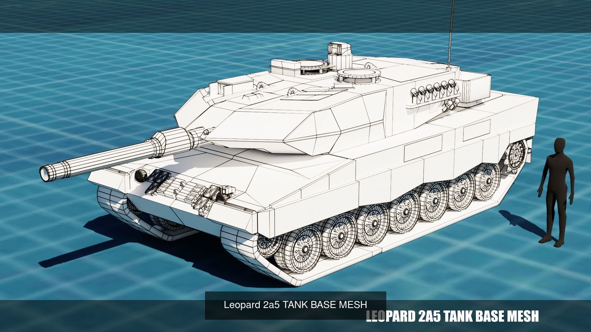 20 TANKS BASE MESHES VOL 2 3D Model Collection_13