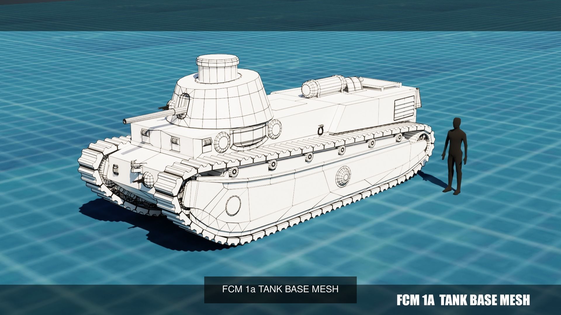 20 TANKS BASE MESHES VOL 2 3D Model Collection_3