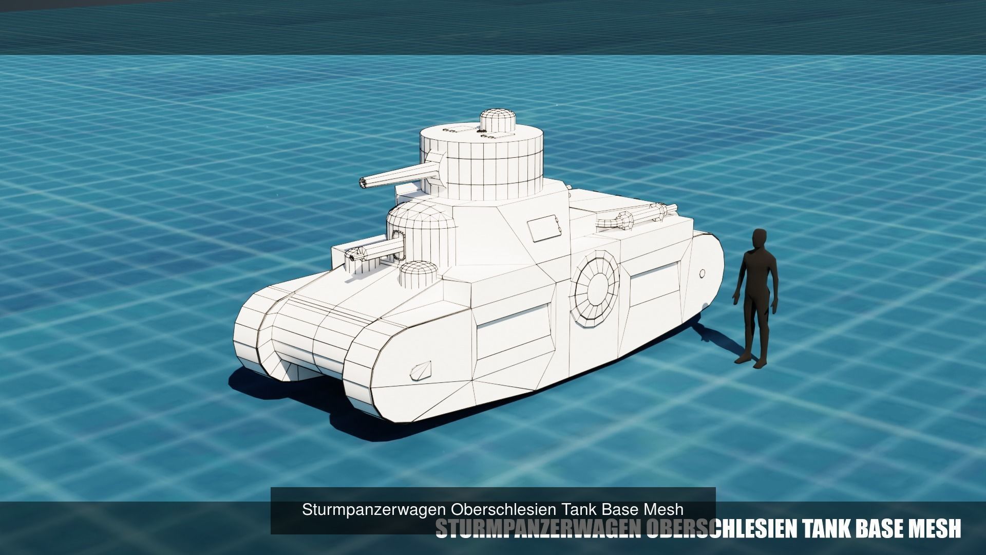 20 TANKS BASE MESHES VOL 2 3D Model Collection_9
