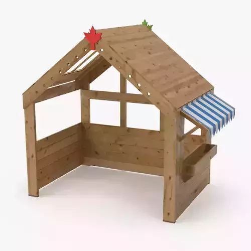 Play House Low-poly 3D model