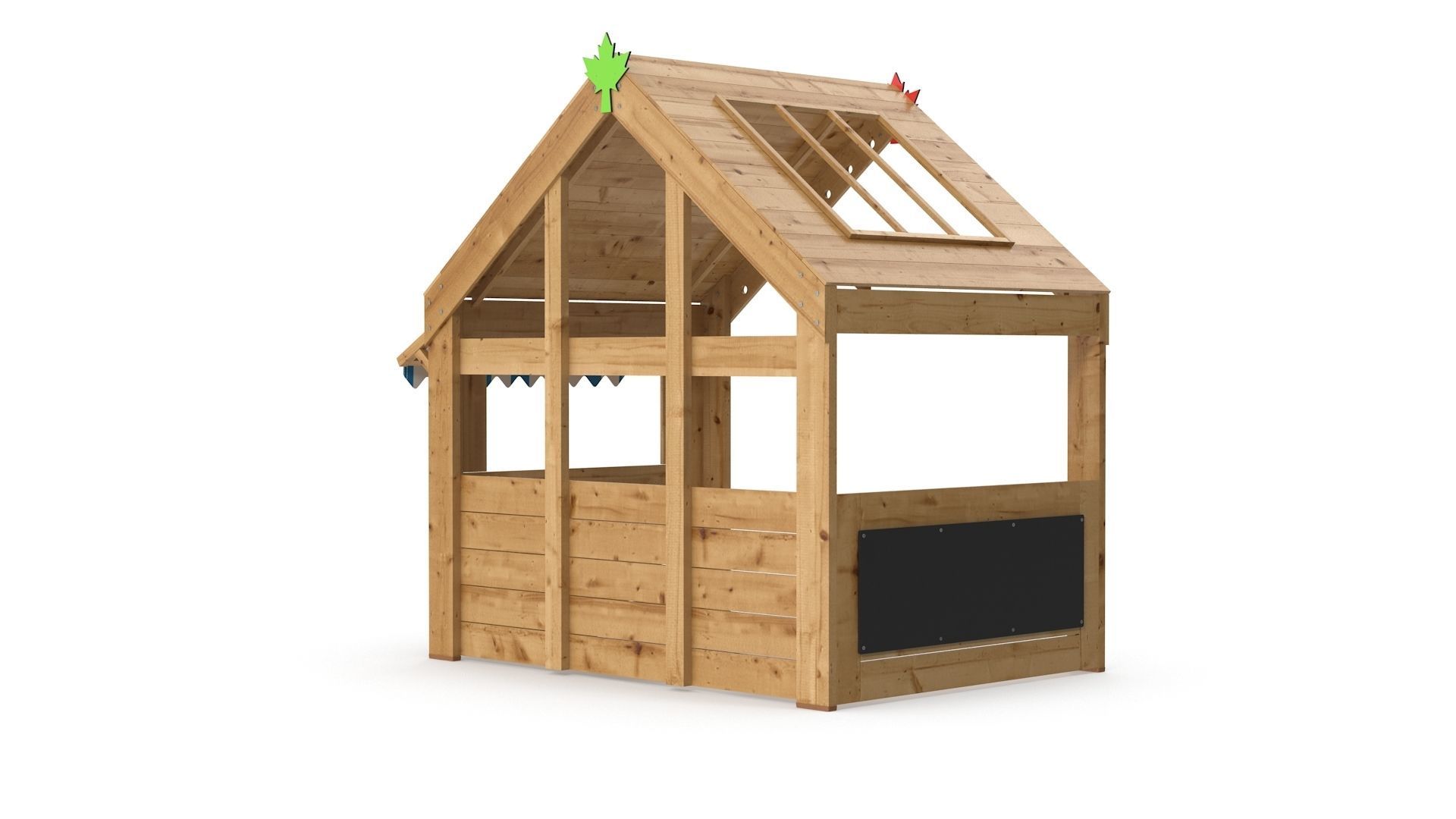 Play House Low-poly 3D model_5