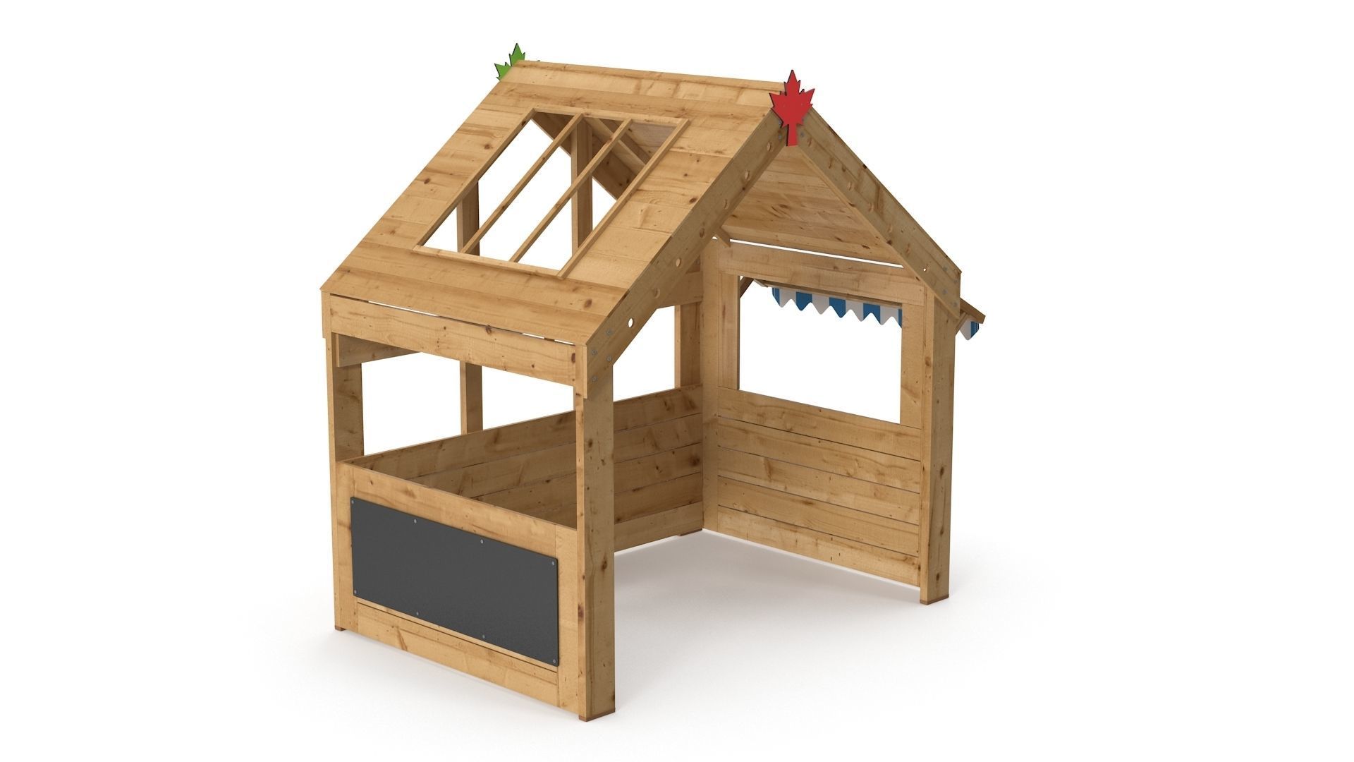 Play House Low-poly 3D model_3