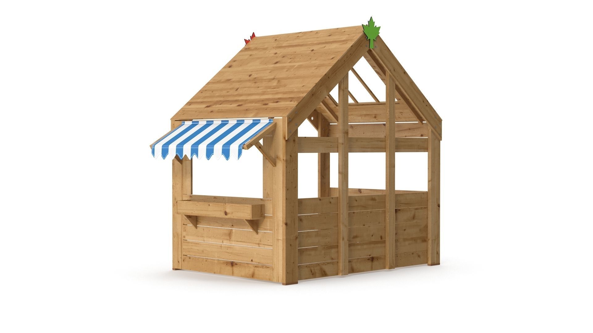 Play House Low-poly 3D model_4