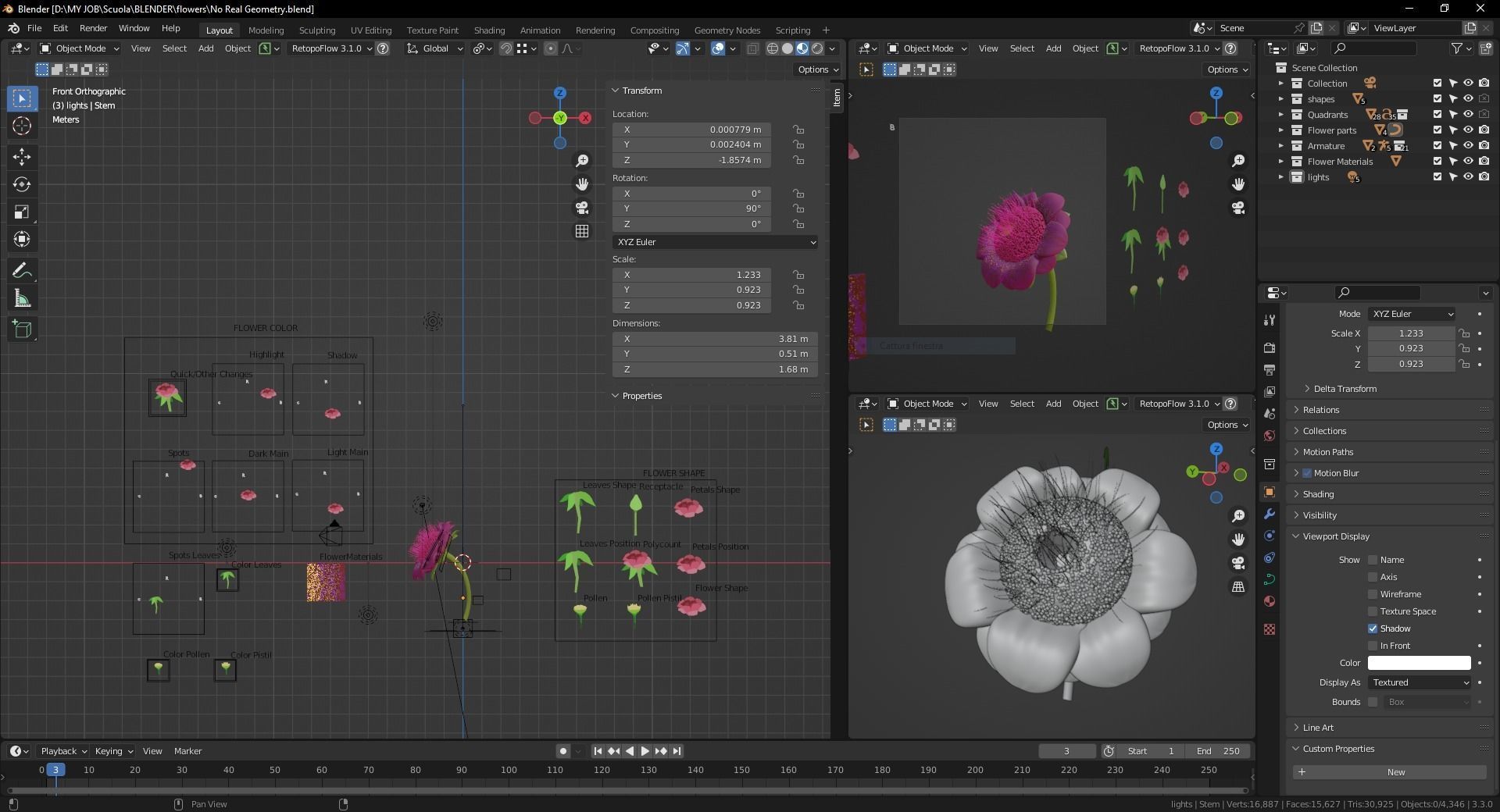 FLOWER CREATOR  3D model_5