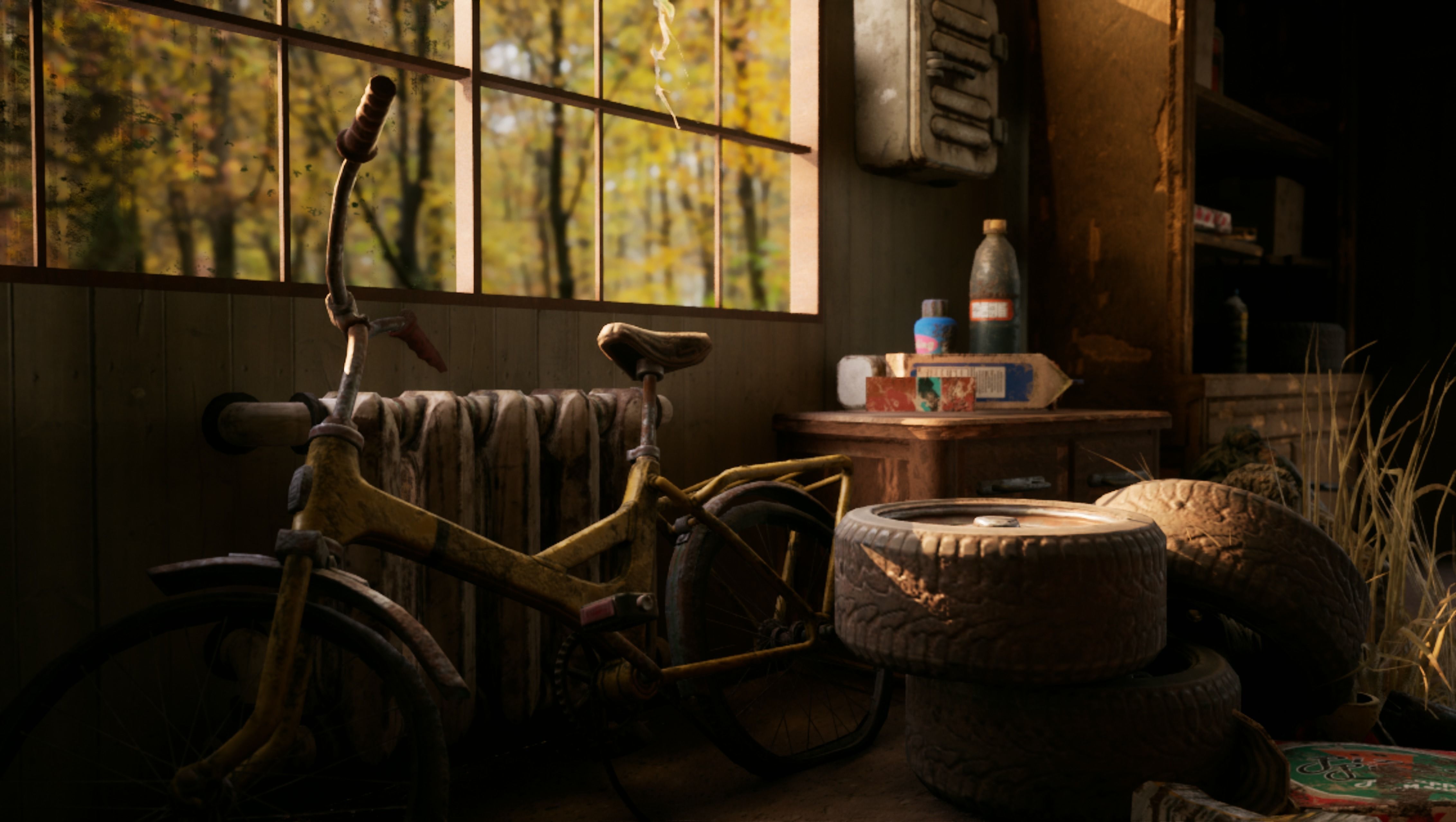 Abandoned car garage  UE5 Low-poly 3D model_4