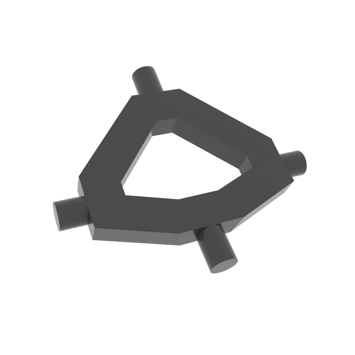 Headlight washer cover for VOLVO XC 30678957-LH 3D print model_12