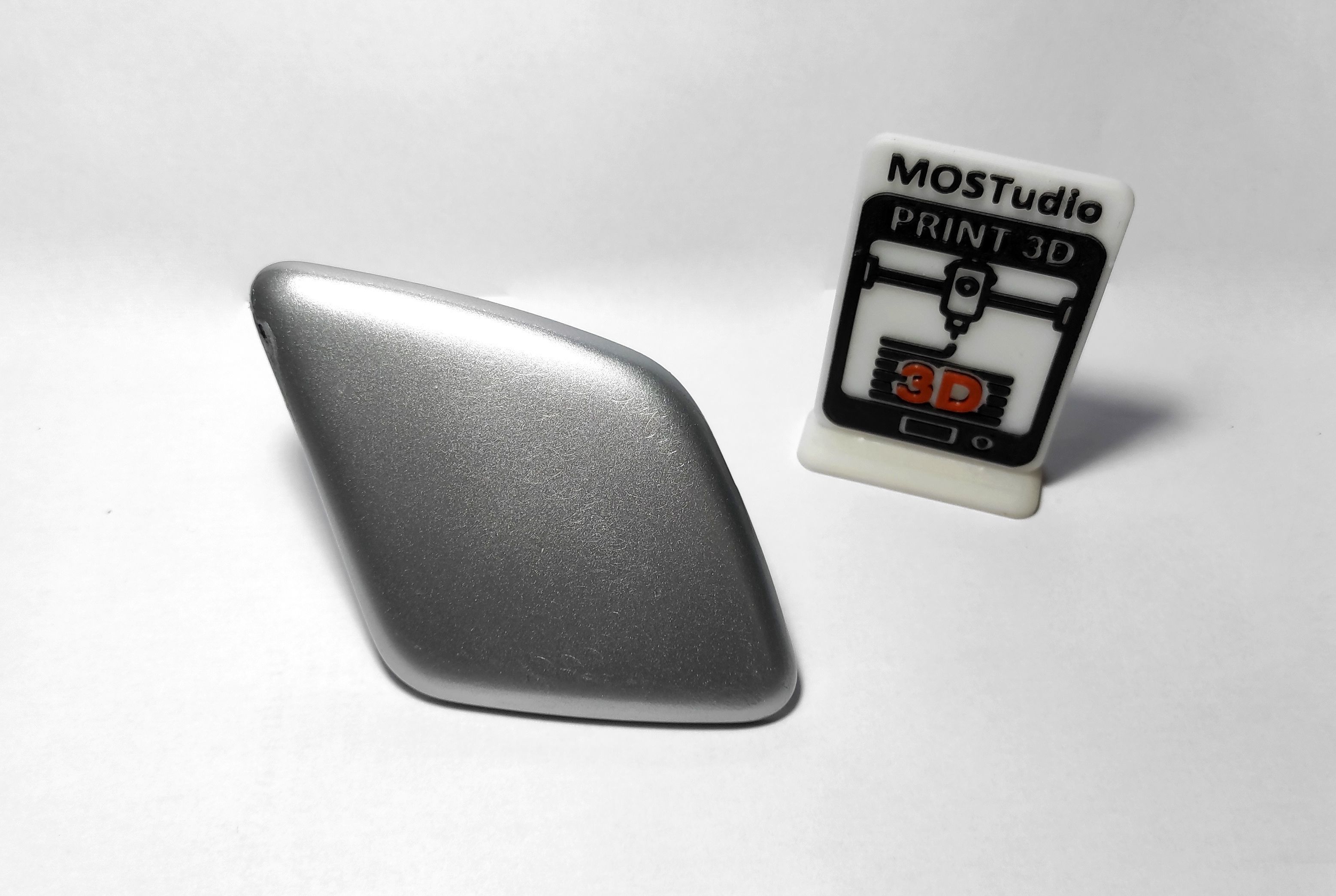 Headlight washer cover for VOLVO XC 30678957-LH 3D print model_8