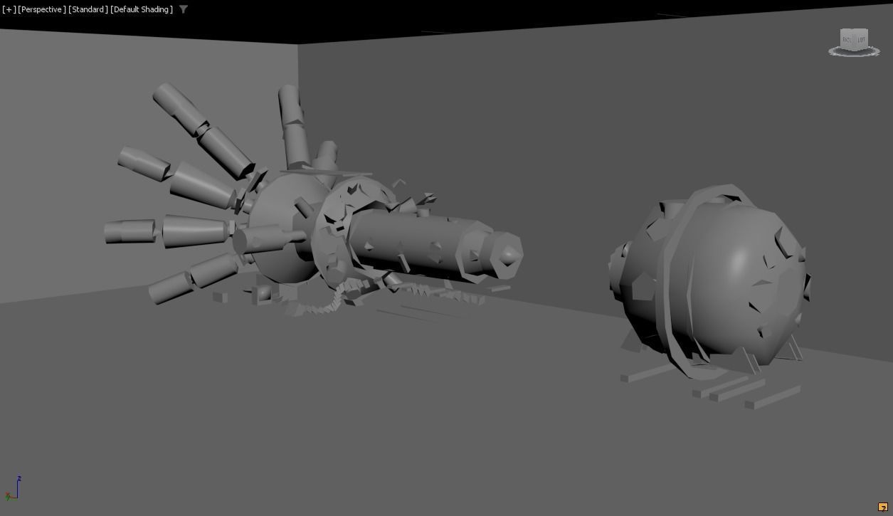 Sci-fi Lab- laboratory- interior 3D 3D model_7