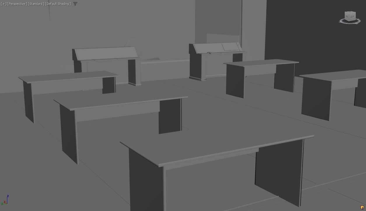 Sci-fi Lab- laboratory- interior 3D 3D model_4