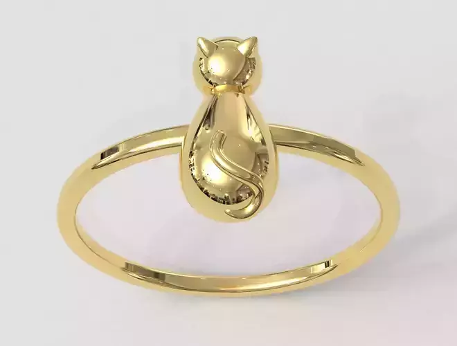 Cute Cat Ring