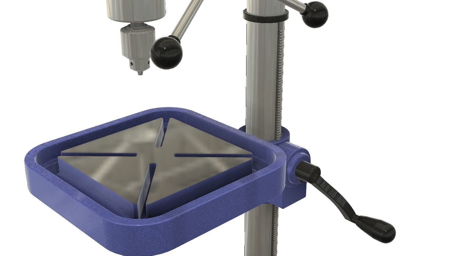 3d printable pillar drilling machine 1-24 3D print model_3