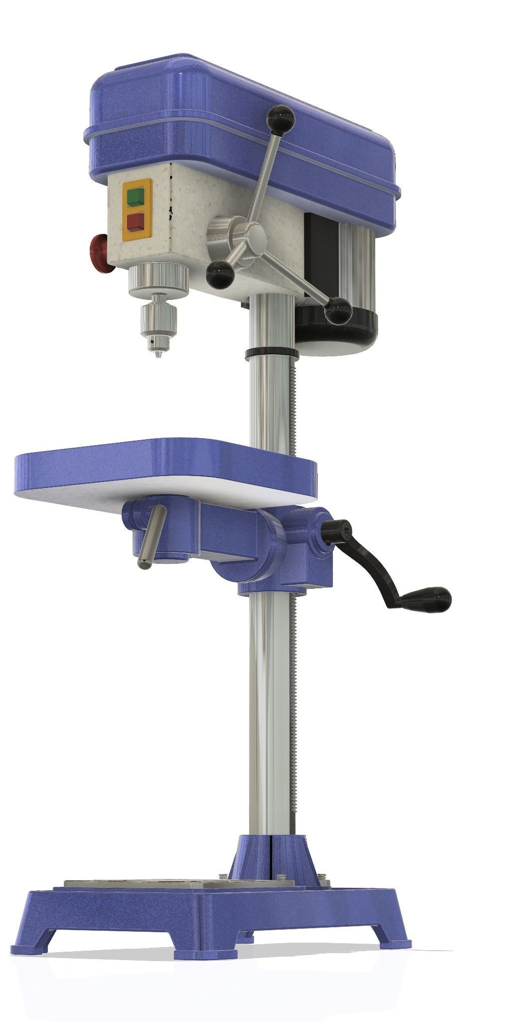 3d printable pillar drilling machine 1-24 3D print model_7