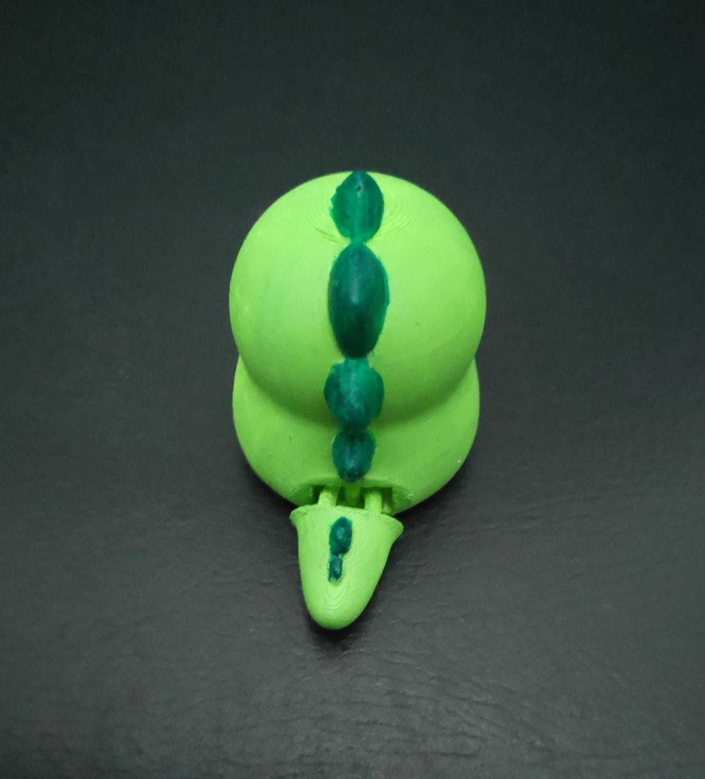 Flexi Little Dino 3D print model_4