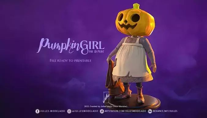 Pumpkin Girl 01