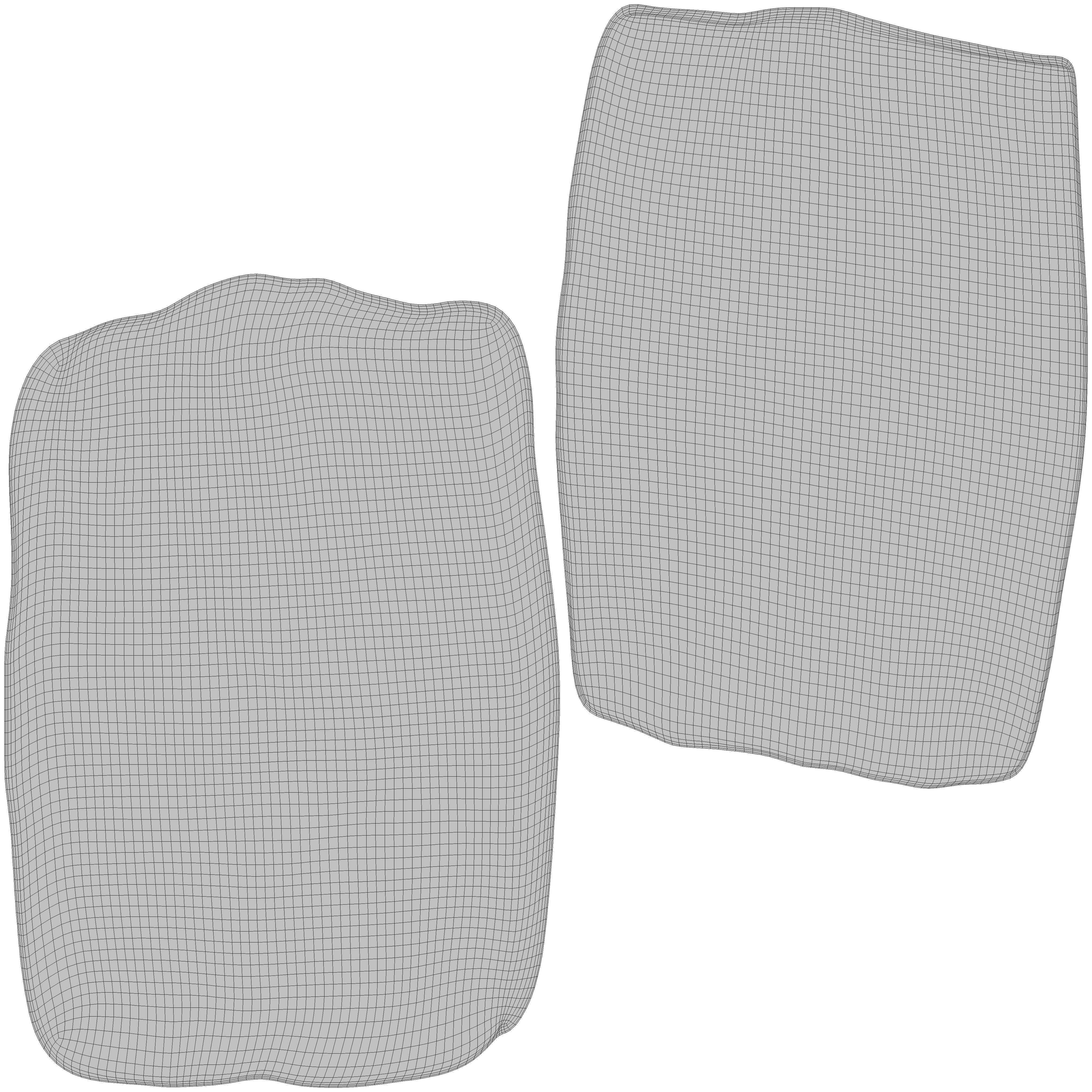 Bed PBR with blanket 3D model_19