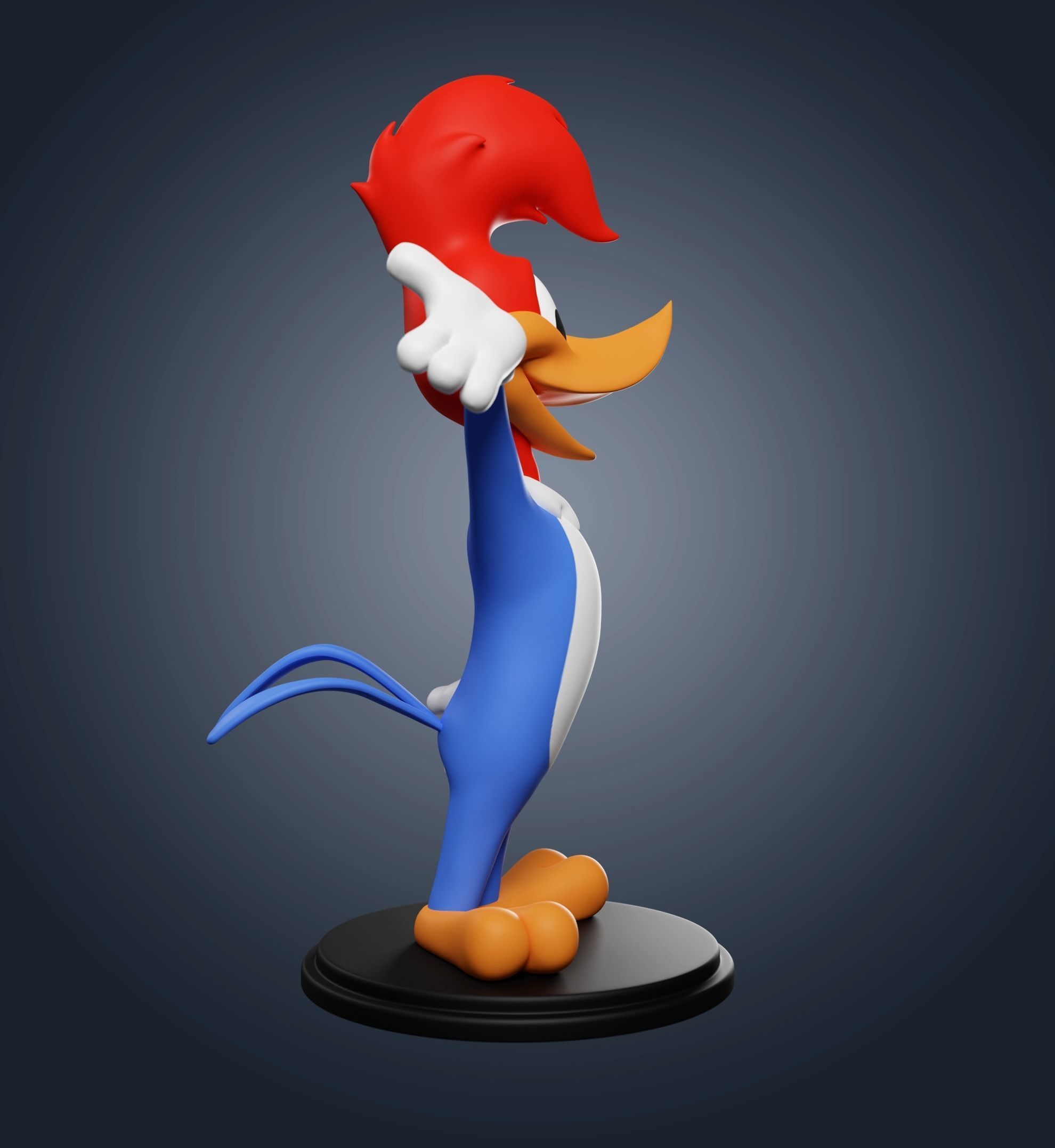 Woody Woodpecker 3D print model_2