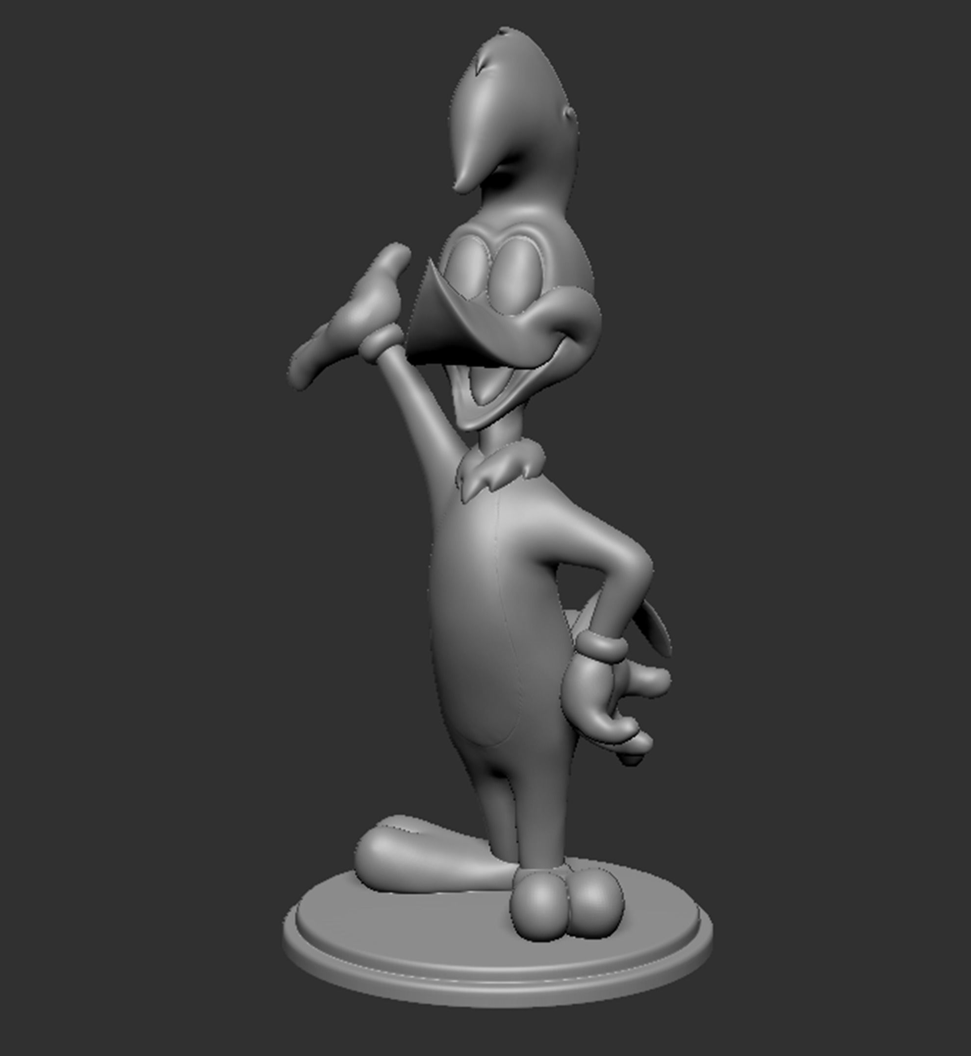 Woody Woodpecker 3D print model_25