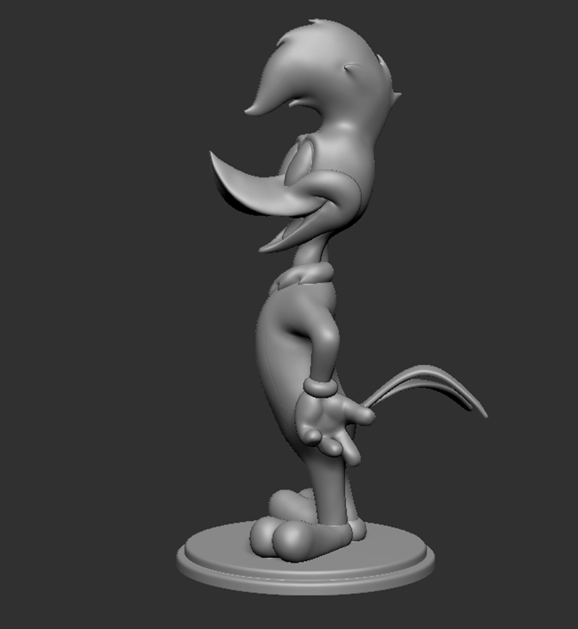 Woody Woodpecker 3D print model_24