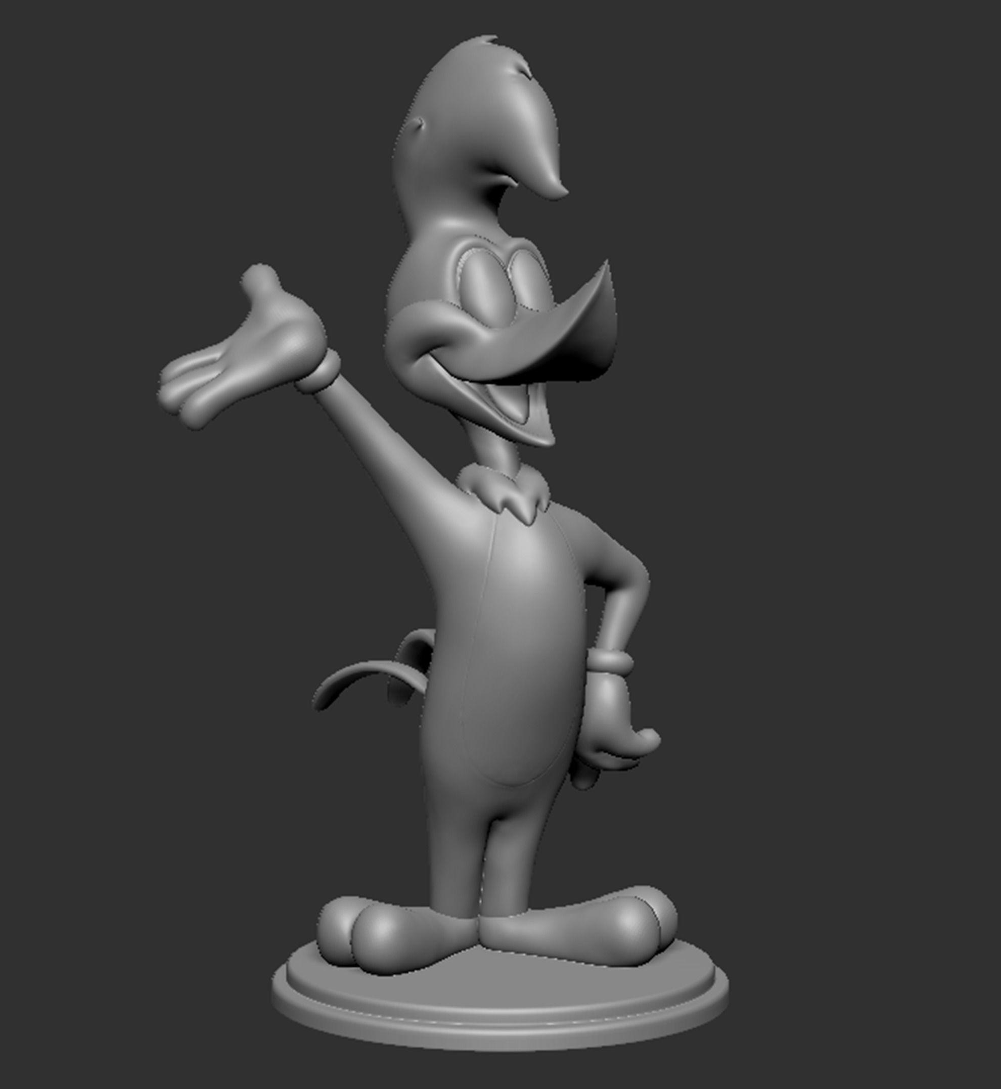 Woody Woodpecker 3D print model_18