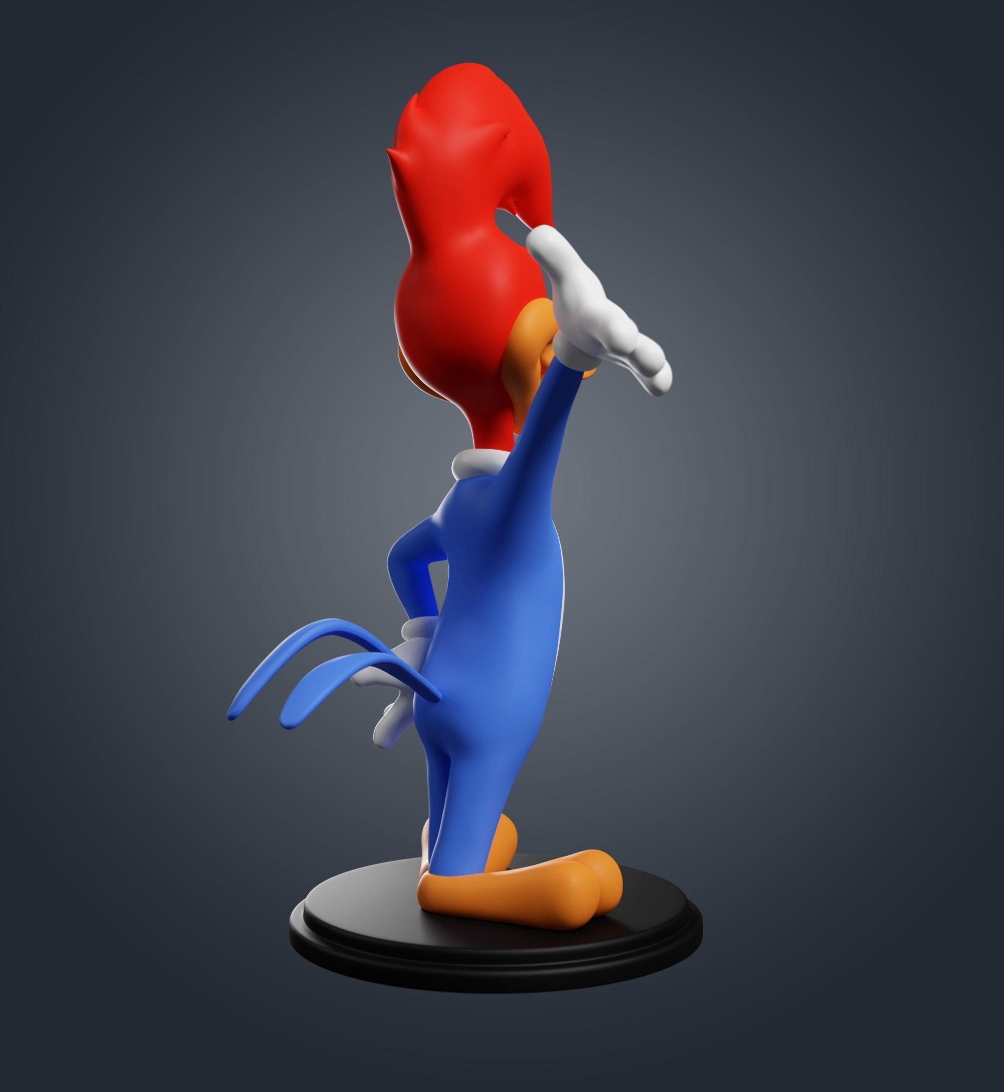 Woody Woodpecker 3D print model_3