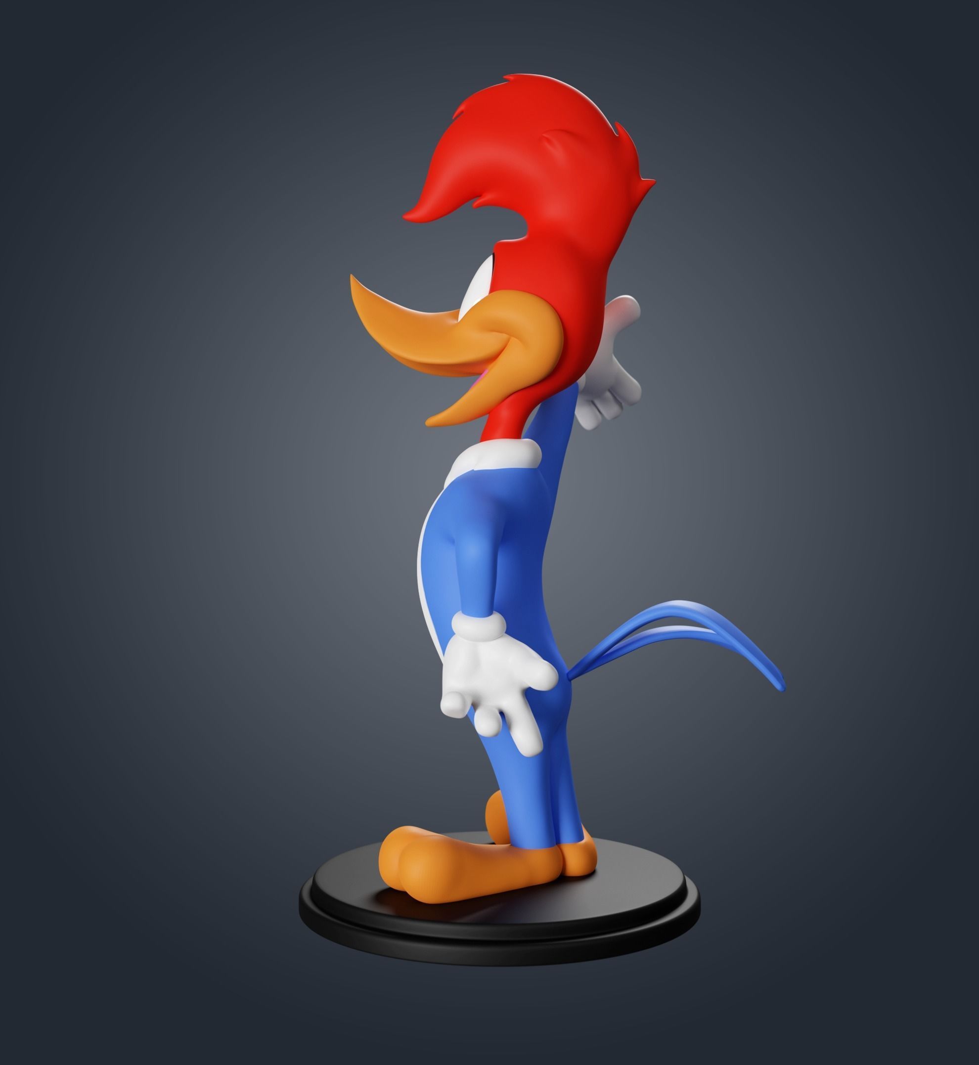 Woody Woodpecker 3D print model_6