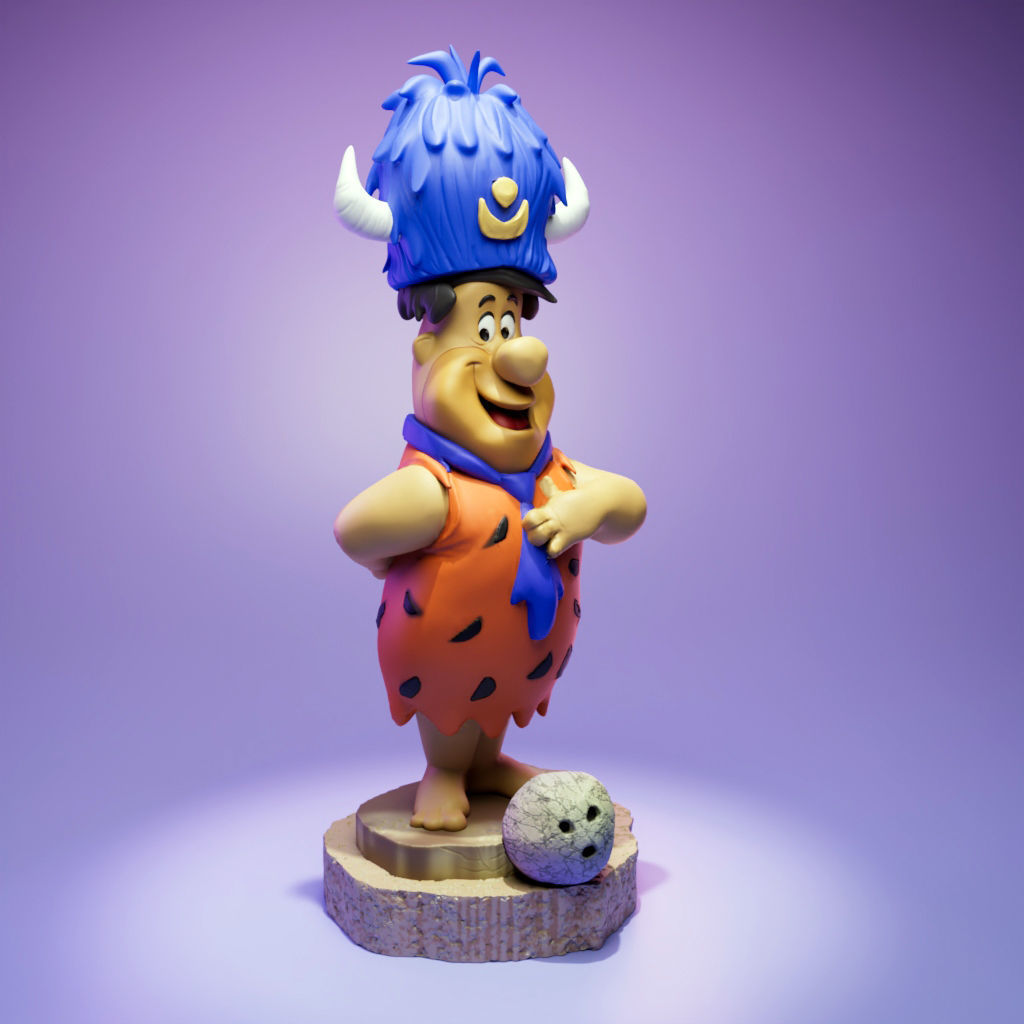Fred Flintstone and your Loyal Order of Water Buffaloes 3D model 3D