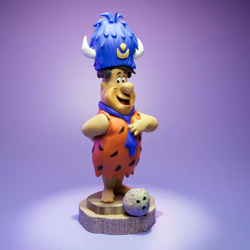Fred Flintstone and your Loyal Order of Water Buffaloes 3D print model_0