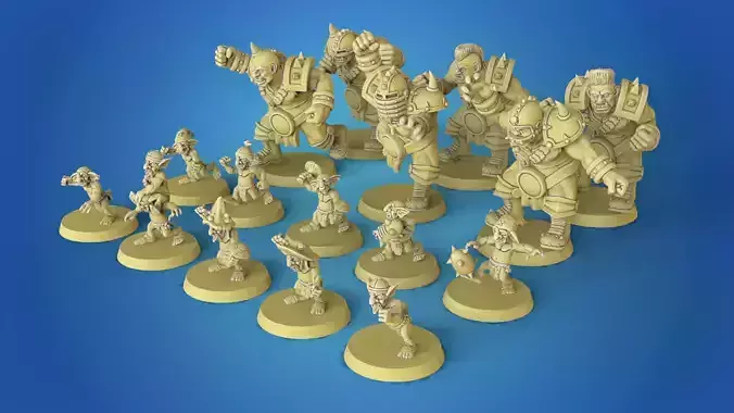 Equipo Ogro BB- Ogre team -Updated- 3D print model