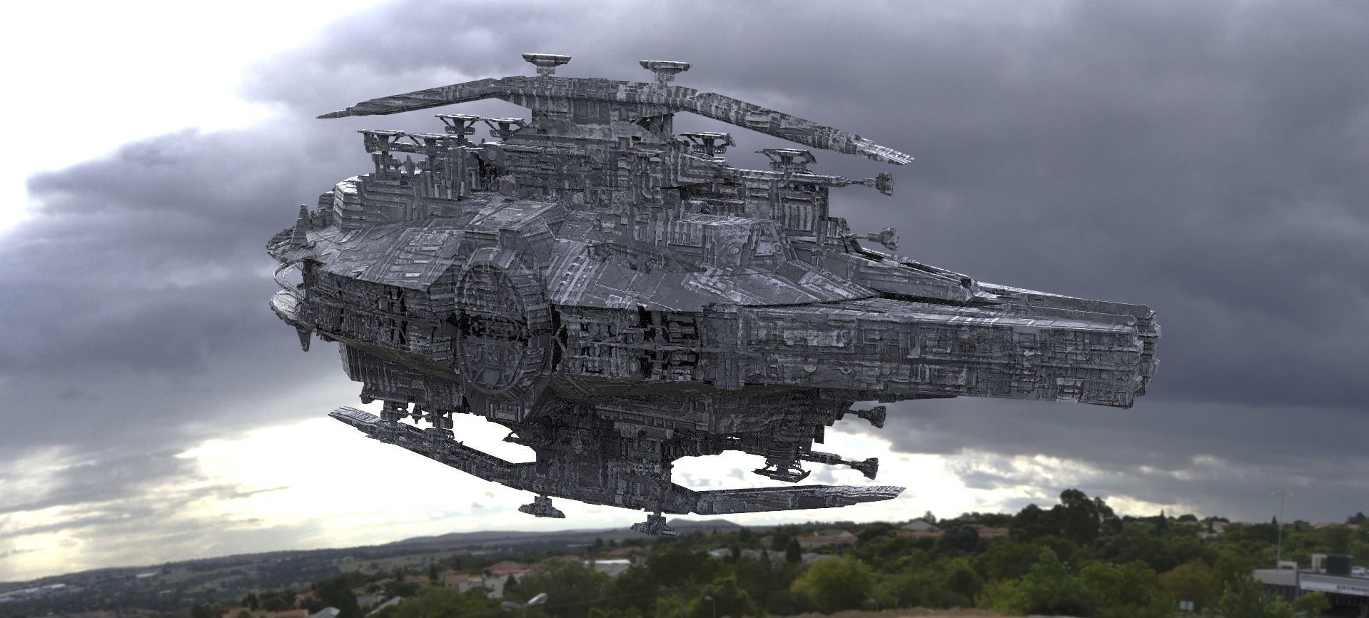 Jupiter Scouter Ship 1  3D model_1