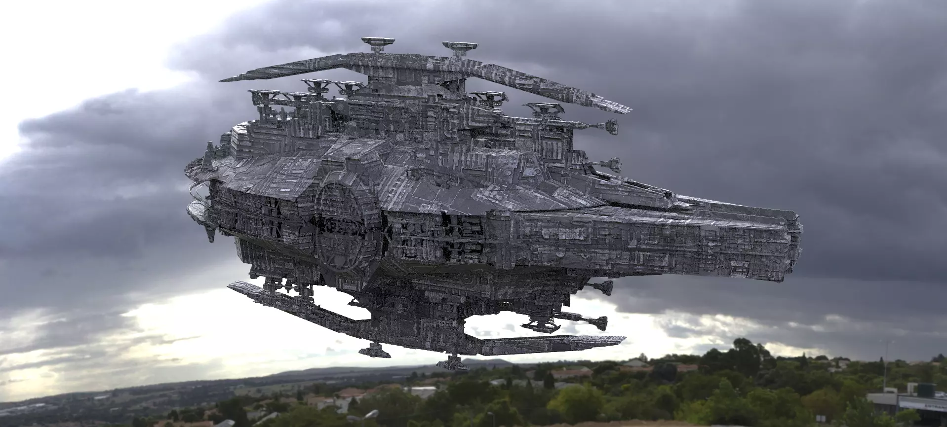 Jupiter Scouter Ship 1  3D model_0